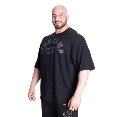 Спортивная мужская футболка Throwback iron tee (Black) Gasp F-488 фото