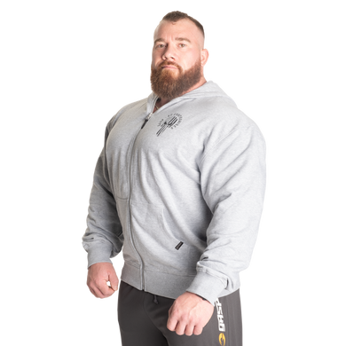 Gasp Inc Classic Hood (Grey) спортивная мужская толстовка для бодибилдинга CIN - 1194 фото