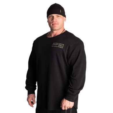 Gasp G.U.I Thermal LS (Asphalt) спортивный мужской свитер для бодибилдера Ts-103 фото