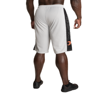 Спортивні чоловічі шорти No1 Mesh Shorts (White/Black) Gasp MhS-975 фото