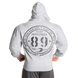 Gasp Inc Classic Hood (Grey) спортивная мужская толстовка для бодибилдинга CIN - 1194 фото 4
