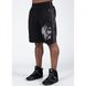 Спортивні чоловічі шорти  Buffalo Old School Shorts (Black/Gray) Gorilla Wear   SSh-330 фото 1