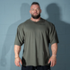 Gasp Rep Iron Tee (Washed Deep Forest) мужская футболка для бодибилдинга. 1498 фото 1
