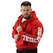 Спортивная мужская кофта Zip-Hoody "Gym" (red/white) Brachial ZH-1105 фото 2