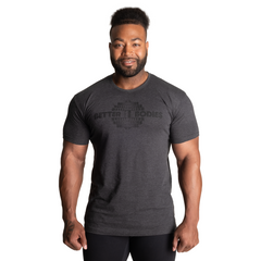 Спортивная мужская футболка Recruit Tee (Dark Grey) Better Bodies  F-768 фото