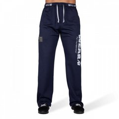 Спортивные мужские штаны Logo Meshpants (navy) Gorilla Wear SP-449 фото