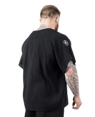 Legal Power Rag Top LpLimits Crinkle Muslin (Black) спортивна чоловіча футболка для бодібілдбингу. F-1456 фото