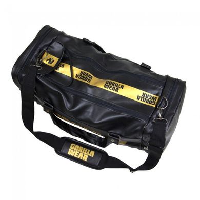 Спортивна сумка Gym Bag (Black/Gold) SsP-502 фото