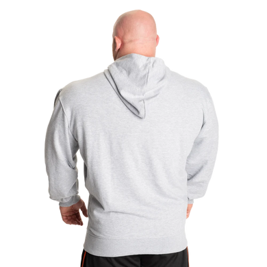 Gasp Original Classic Hood (Light Grey Melange) спортивна  чоловіча худі  для бодібілдингу. 1506 фото