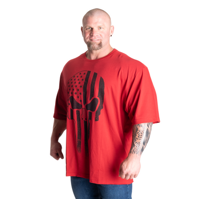 Спортивная мужская футболка Skull Division Iron Tee (Chili Red) Gasp F-384 фото