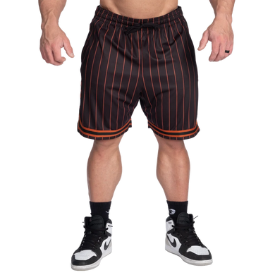 Gasp Basketball Shorts (Black/Flame) спортивні чоловічі шорти для бодібілдингу. BSh-1431 фото