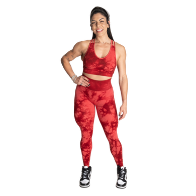 Спортивный женский топ Entice Sports Bra (Red Tie Dye) Better Bodies SjT-1069 фото