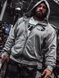 Gasp Original Classic Hood (Light Grey Melange) спортивна  чоловіча худі  для бодібілдингу. 1506 фото 7