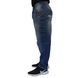 Джинсовые мужские штаны  "King" Jeans (wash blue) Brachial DJ-832 фото 2