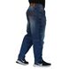 Джинсовые мужские штаны  "King" Jeans (wash blue) Brachial DJ-832 фото 3