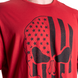 Спортивная мужская футболка Skull Division Iron Tee (Chili Red) Gasp F-384 фото 4