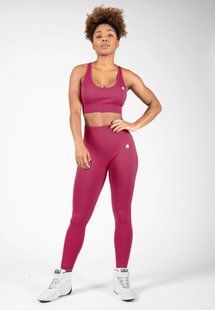 Gorilla Wear Hilton Seamless Set (Fuchsia) спортивний жіночій костюм для фітнесу. SJ-1490 фото