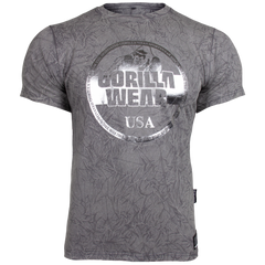 Спортивная мужская футболка Rocklin T-shirt (Gray) Gorilla Wear  F-689 фото