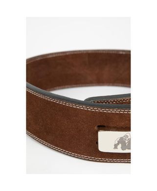 Gorilla Wear 4 Inch Lever Belt (Brown) спортивний чоловічий пояс для бодібілдингу. LB-1414 фото