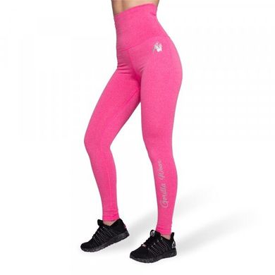 Спортивні жіночі легінси Annapolis Legging (Pink) Gorilla Wear  LJ-586 фото