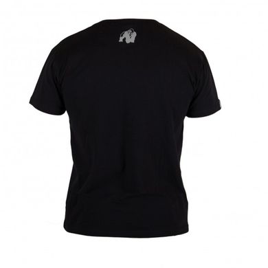 Спортивная мужская футболка Sacramento T-Shirt (Black/Lime) Gorilla Wear    F-286 фото