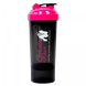 Спортивный женский шейкер Shaker Compact (Black/Pink) Gorilla Wear ShS-145 фото 1