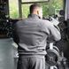 Спортивна чоловіча кофта Zip-Sweater "Gym" (darkgrey/black) Brachial ZSw-1146 фото 7