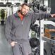 Спортивна чоловіча кофта Zip-Sweater "Gym" (darkgrey/black) Brachial ZSw-1146 фото 6