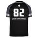 Спортивна чоловіча сорочка 82 Baseball Jersey (Black) Gorilla Wear Sh-899 фото 2
