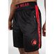 Спортивні чоловічі шорти  Atlanta Shorts (Black/Red) Gorilla Wear   MhS-1023 фото 6