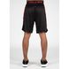 Спортивные мужские шорты  Atlanta Shorts (Black/Red) Gorilla Wear   MhS-1023 фото 4