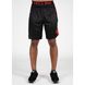 Спортивные мужские шорты  Atlanta Shorts (Black/Red) Gorilla Wear   MhS-1023 фото 1