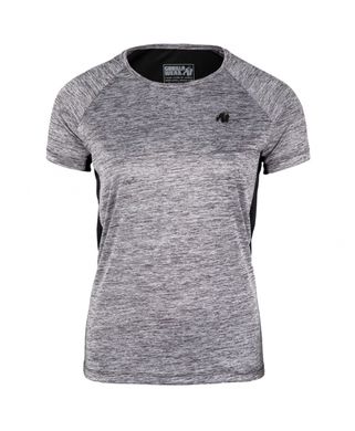 Спортивная женская футболка Monetta T-Shirt (Gray) Gorilla Wear FJ-703 фото
