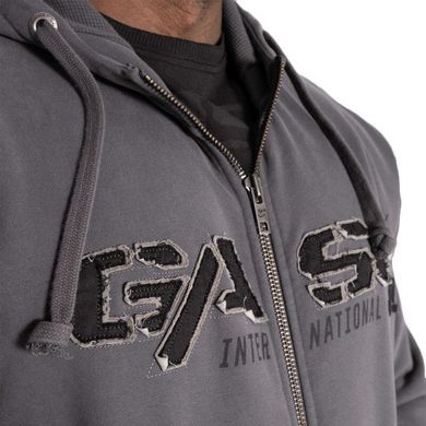 Спортивна чоловіча худі 1.2 Ibs hoodie (Grey) Gasp ZH-150 фото