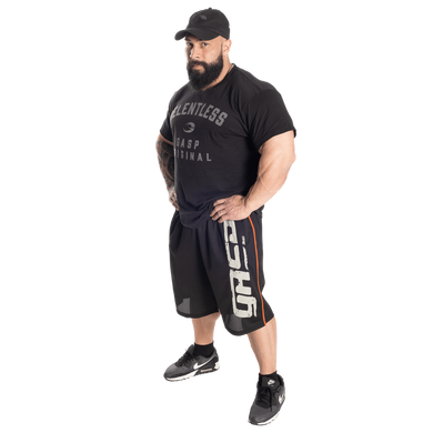 Спортивні чоловічі шорти Pro mesh shorts (Black) Gasp   MsH-666 фото