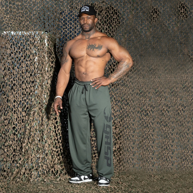 Gasp Original Mesh Pants ( Deep Forest) cпортивні чоловічі штани для бодібілдингу. SwP-1519 фото