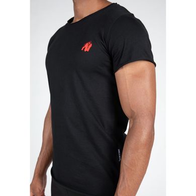 Чоловіча спортивна футболка York T-Shirt (Black) Gorilla Wear F-450 фото