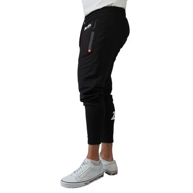 Спортивні чоловічі штани Pants "Tapered" (black) Brachial TJ-387 фото
