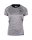 Спортивная женская футболка Monetta T-Shirt (Gray) Gorilla Wear FJ-703 фото 3
