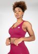 Gorilla Wear Hilton Seamless Bra (Red) женский спортивный топ для фитнеса.