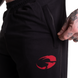 Спортивные мужские штаны Vintage Sweatpants (Black/Red) Gasp Sp-1118 фото 4