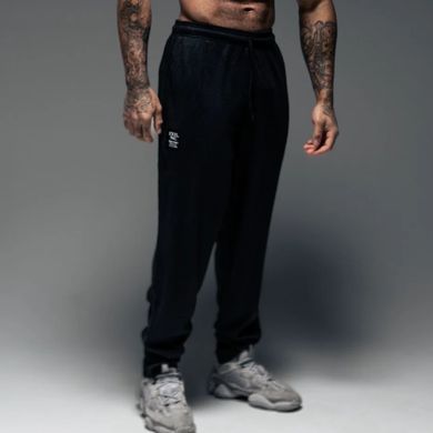 Explosive Fibres Stretch Thermal Waffle Pant (Black) спортивні чоловічі штани для бодібілдингу. SwP-1330 фото