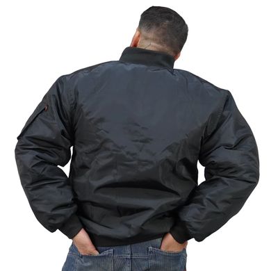 Спортивная мужская куртка Flight Jacket "City" (black) Brachial  FJ-363 фото