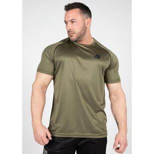 Спортивна чоловіча футболка Performance T-shirt (Army Green) Gorilla Wear F-924 фото
