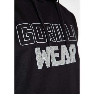 Спортивна чоловіча худі Nevada Hoodie (Black) Gorilla Wear   Hm-452 фото