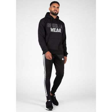 Спортивна чоловіча худі Nevada Hoodie (Black) Gorilla Wear   Hm-452 фото