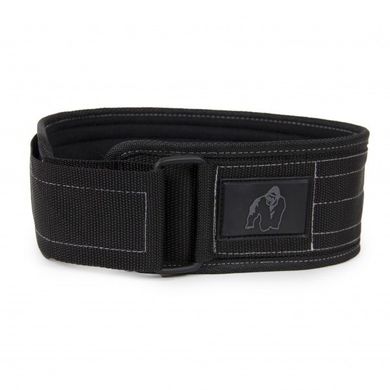 Спортивний унісекс пояс 4 Inch Nylon Belt (Black) Gorilla Wear Pt-1145 фото