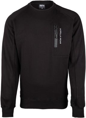 Спортивный мужской свитер Newark Sweater (Black) Gorilla Wear  SwS-2 фото