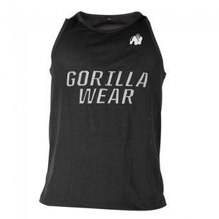 Спортивная мужская майка New York Mesh (Black) Gorilla Wear M-453 фото