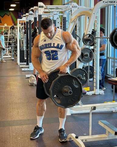 San Mateo Jersey Tank Top - White/Blue Gorilla Wear